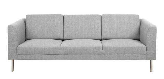 Sofa Copenhagen 3-osobowa jasnoszara