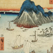 Utagawa Kunisada,
„Nad rzeką”,...