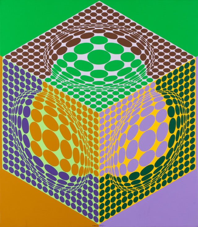 op-art - Victor Vasarely w DESA Unicum