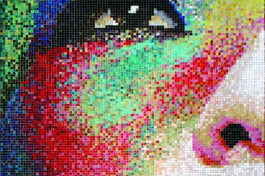 Mozaika w łazience i w kuchni