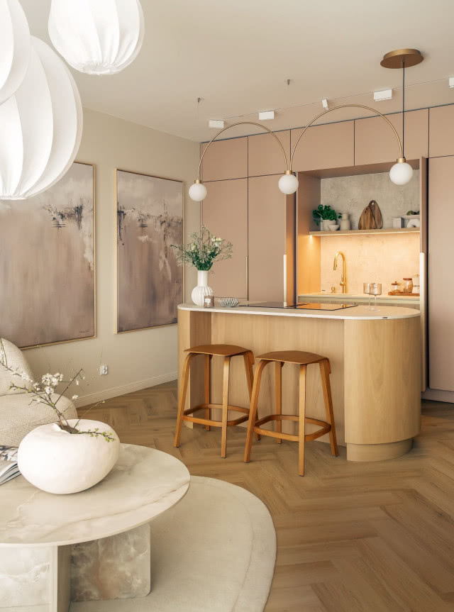 kuchnia z wyspą aranżacja