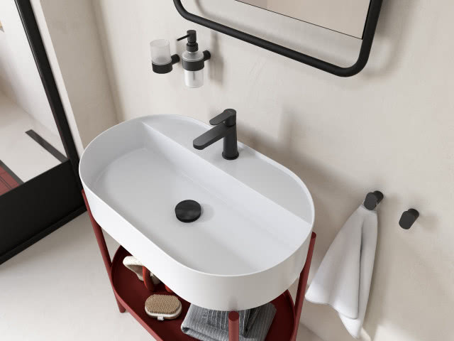 Kolekcja NOSTRIS, czarny mat, FERRO