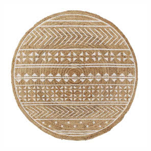 Dywan okrągły CECILE 100x100, kolor biały, 9design, 249 zł