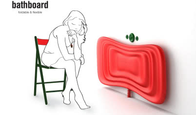 Składana wanna do małej łazienki