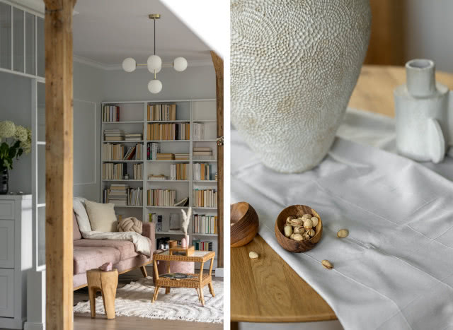 Klimatyczny kącik na poddaszu