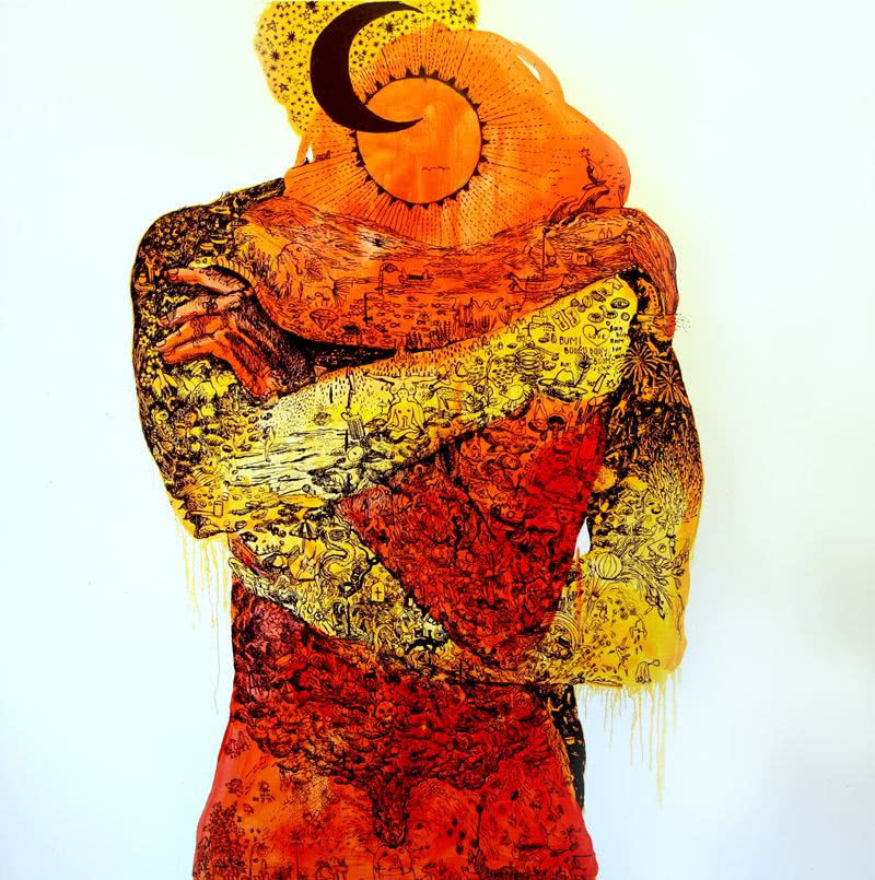 Katarzyna Kukuła, "Wielki Wybuch", 2014, olej,...