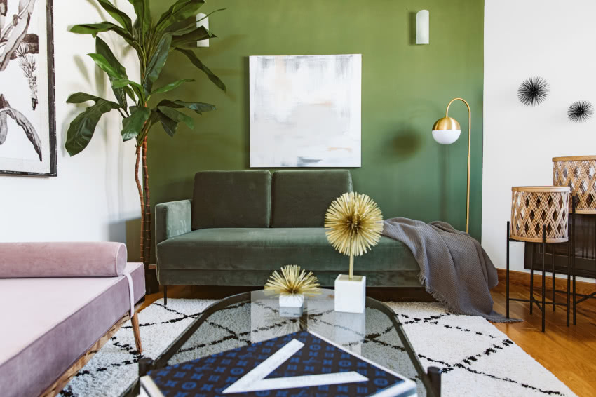 Obity aksamitem szezlong Fluente
wspaniale...