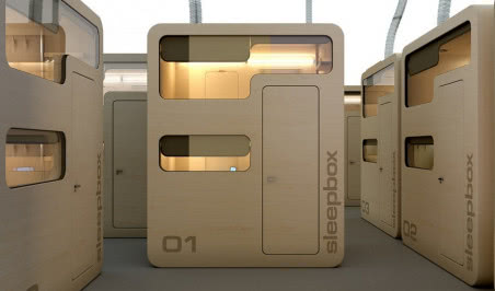 Sleepbox - najmniejszy hotel świata