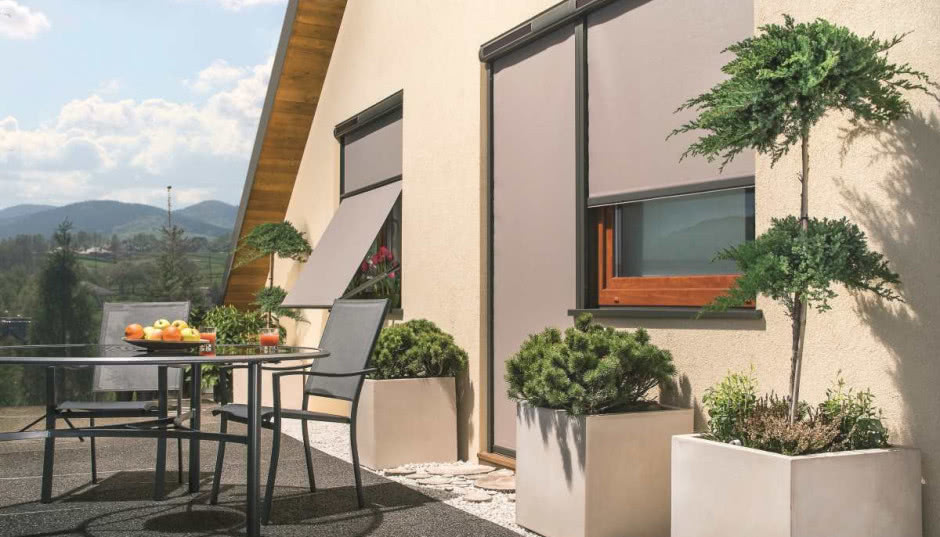 Markizy zewnętrzne Fakro i... upał do domu nie ma wstępu