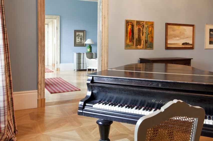 Mieszkanie urządzone w dawnej oficynie...