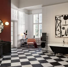 Homage to Hommage - klasyczny urok i nowoczesny styl w łazience