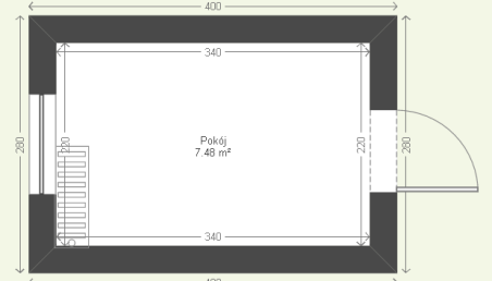 Nieduży pokój dla nastolatki