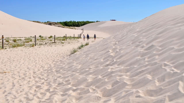 Wydmy w Słowińskim Parku Narodowym
