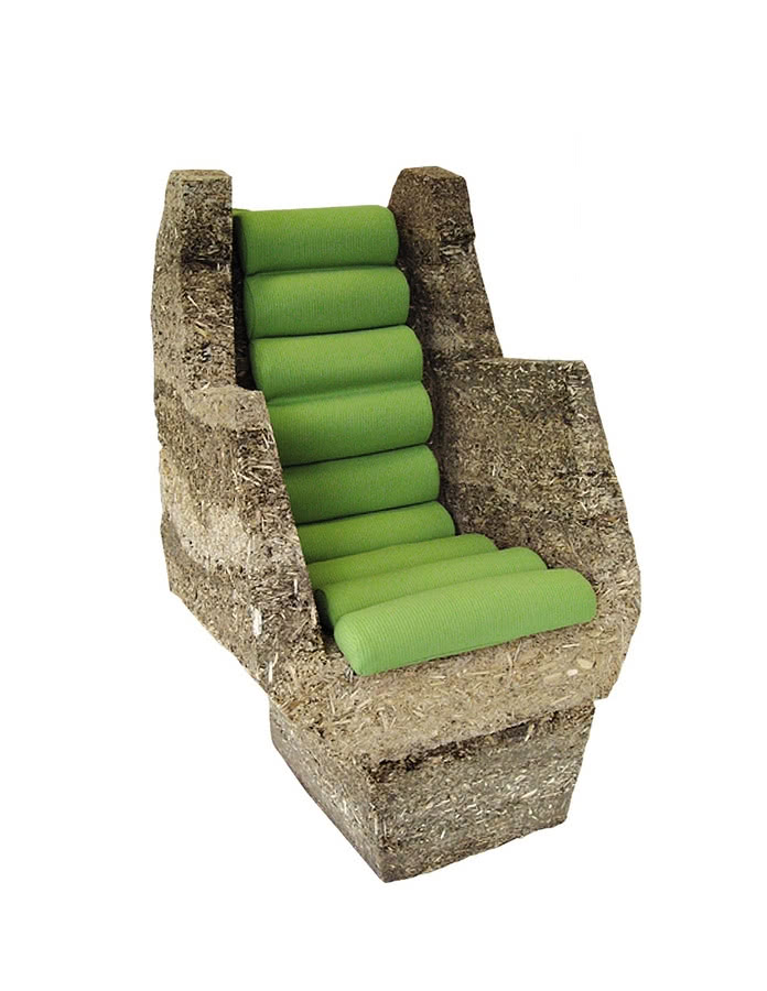 Kompostowy fotel autorstwa Craiga Macphersona.