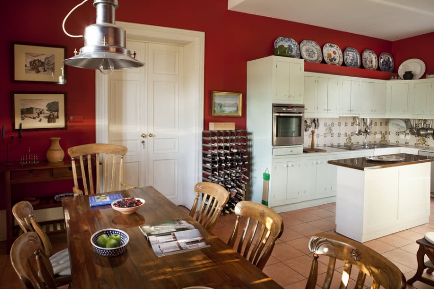 Kuchnia to nie tylko kontrastowe barwy, znajdują...