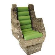 Patchworkowy obrus z torebek po herbacie...