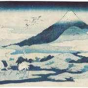 Utagawa Kunisada,
„Nad rzeką”,...
