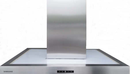 Nowoczesny okap wyspowy Samsung  
