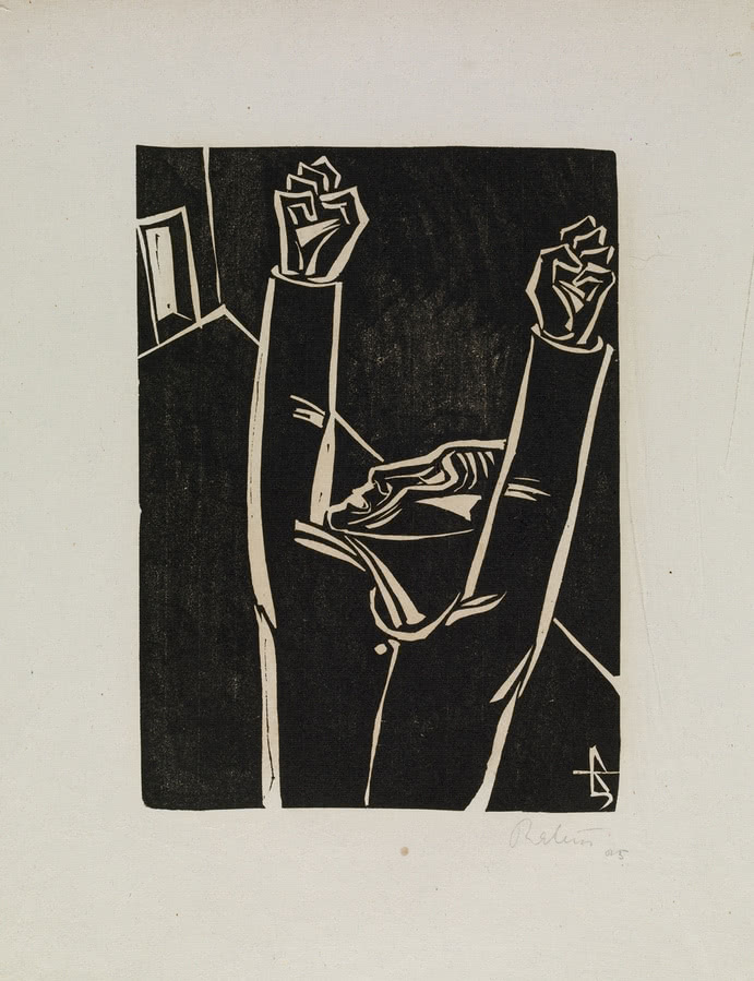 Carl Rabus, Der Hinkemann, drzeworyt,...