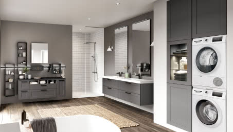 Jak stworzyć piękny i funkcjonalny kącik pralniczy w łazience?