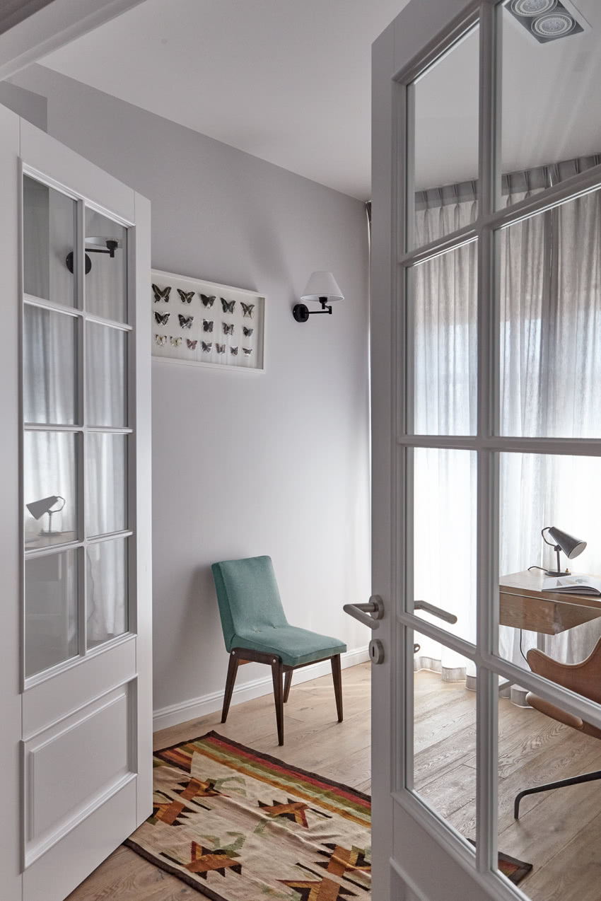 W gabinecie króluje szlachetny minimalizm -...