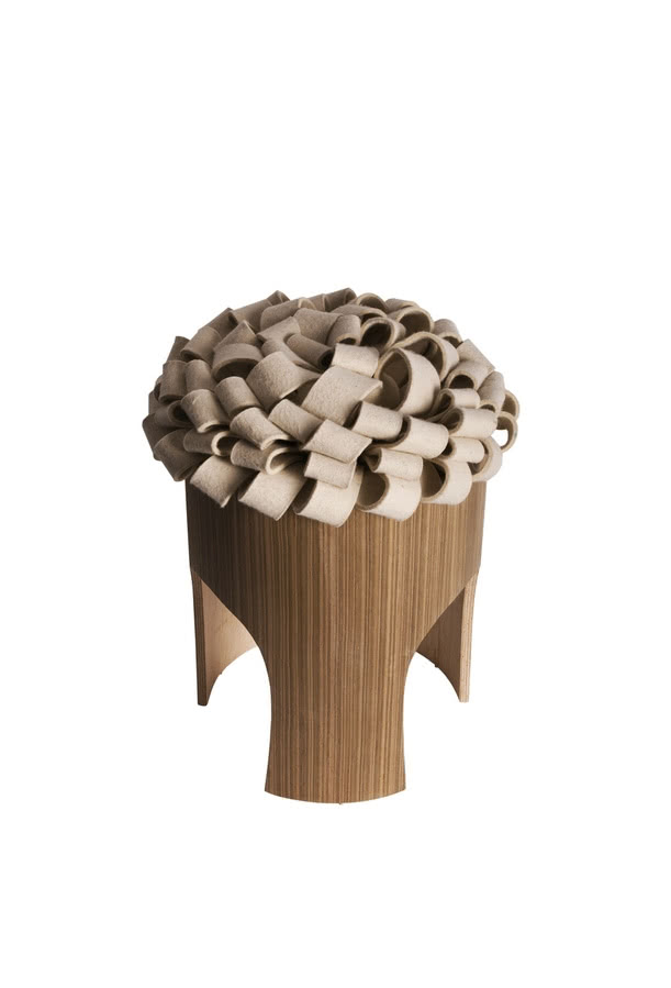 Kwitnący stołek. Stołek zainspirowany naturą....