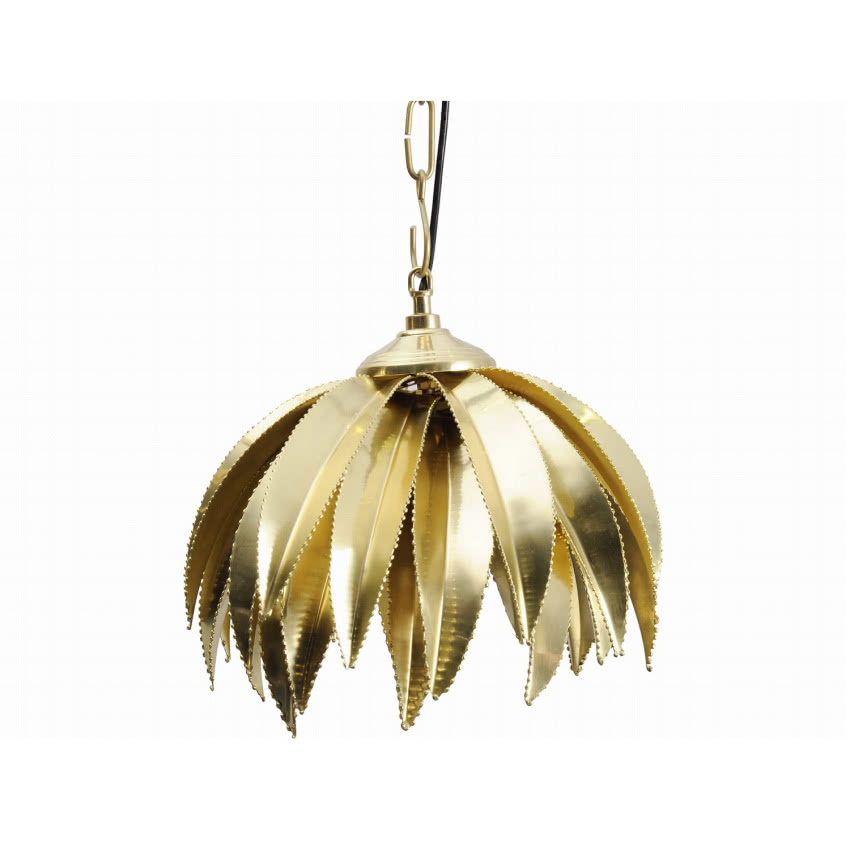 LAMPA SUFITOWA PALM, złota, KB London, 2000 zł