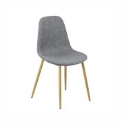 Krzesło Karla, szare, 2 szt.