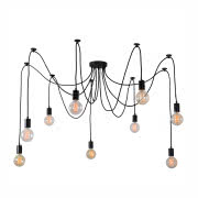Lampa wisząca Noire, Filament Style