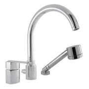 Bateria wannowa 3-otworowa Tres Futur Plus