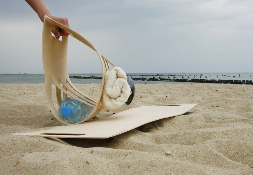 Zaprojektowana z dozą fantazji torba plażowa ze...