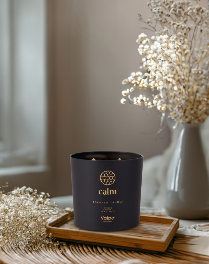 Elegancka świeca zapachowa Calm