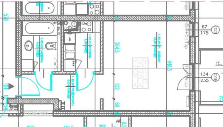 Miejsce do spania w kawalerce