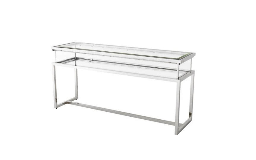 Zdobione, błyszczące i eleganckie meble to domena stylu: