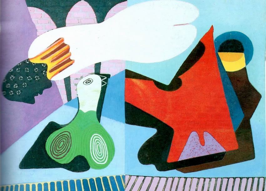 Heinrich Maria Davringhausen, Les Milles, olej...