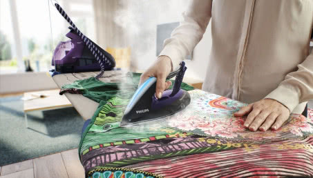 Skuteczne i bezpieczne prasowanie nowym żelazkiem Philips