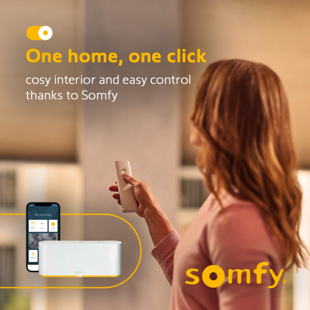 Jesienna metamorfoza wnętrz - 5 kroków do przytulnego i inteligentnego domu z Somfy