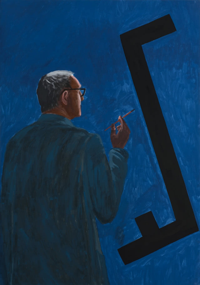 Jaroslaw Modzelewski, „Malarz i znak”, 2021