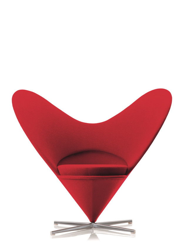 Fotel w kształcie serca