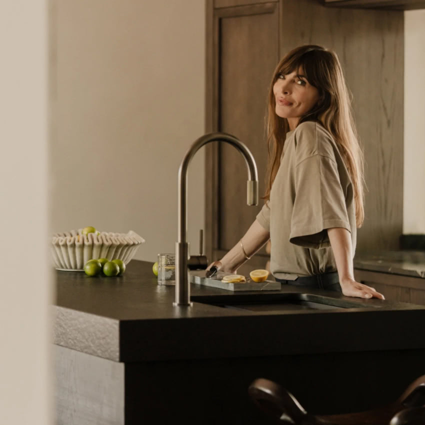 Kuchnia Agnieszki Dygant z baterią kuchenną z...