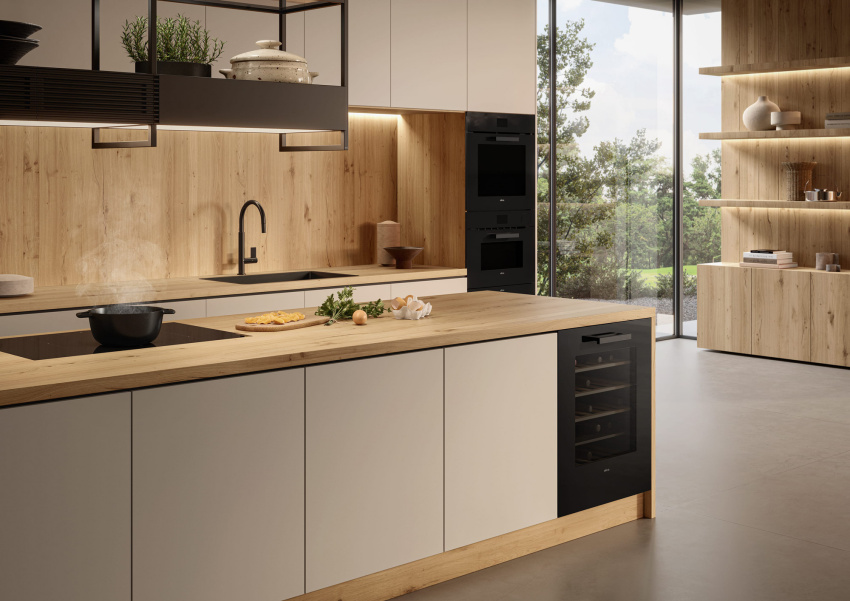 Winiarka Veritas BI36 z półkami z drewna...