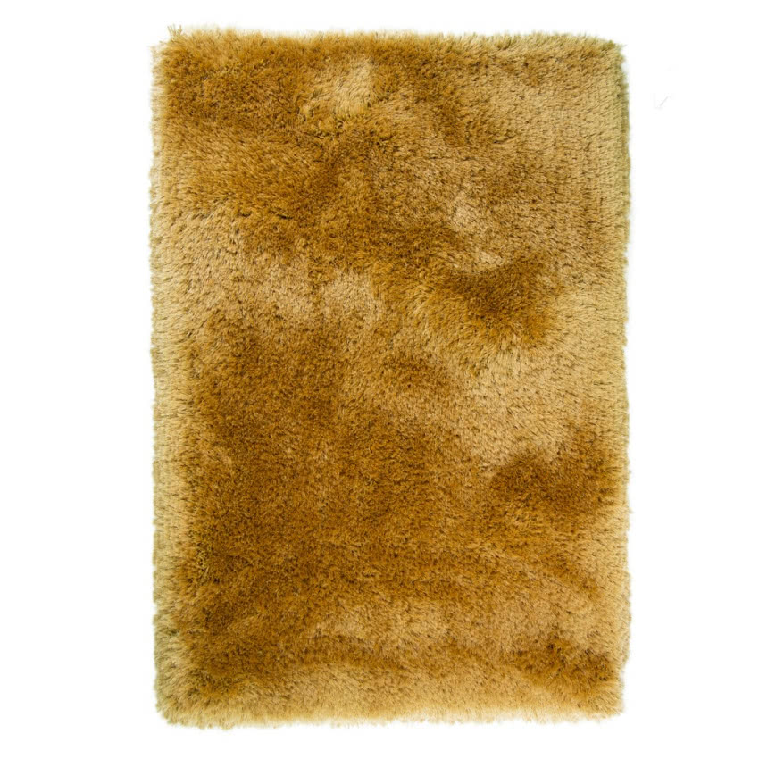 Musztardowy dywan Flair Rugs Pearl 120x170 cm,...