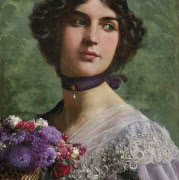 Ignacy
Zygmuntowicz,
„Róże w wazonie”,
olej,...