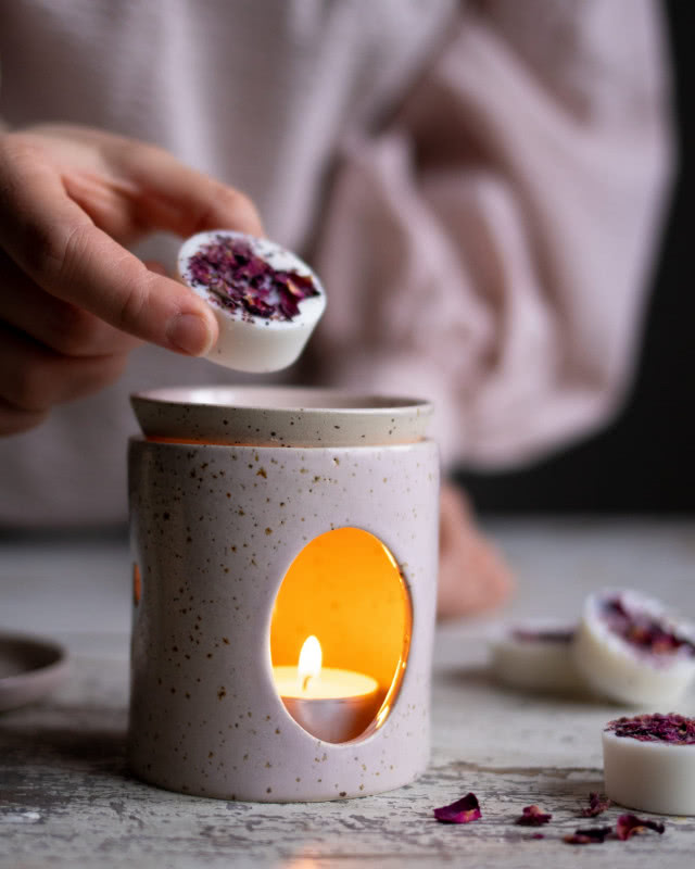 Kominek zapachowy ceramiczny, JASKÓŁKA