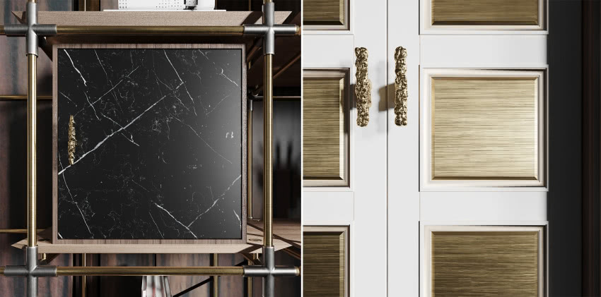 Od lewej: Uchwyt Devon I, Arche (ArtCollection),...