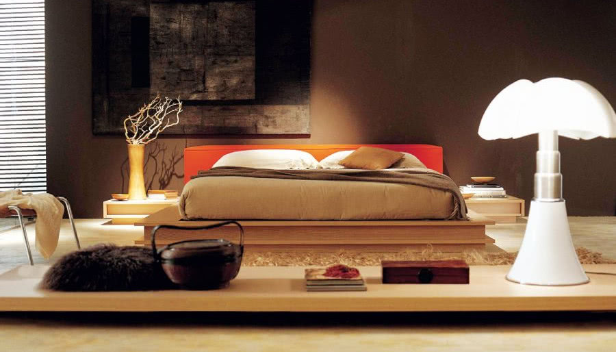 Światło i kolor w sypialni