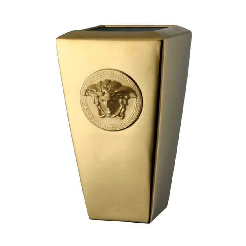 Wazon Medusa Gold, proj. Versace dla Rosenthal 