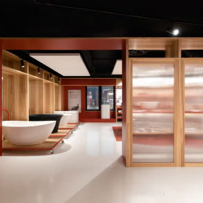 III miejsce w kategorii wnętrz publicznych zdobyli: Anna Kazecka-Włodarczyk, Paweł Garus i Jerzy Woźniak z poznańskiej pracowni mode:lina™. 