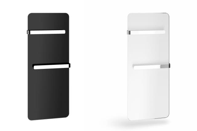 grzejnik z uchwytami na ręczniki