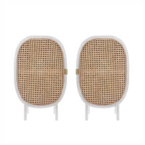 Szafk nocne z plecionki wiedeńskiej